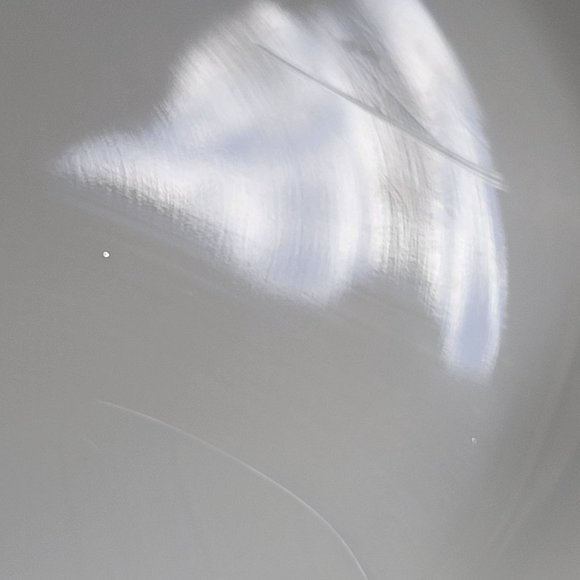 Large Vtg Fenton Ruffled Edge Silvercrest Bowl, Centerpiece Bowl, Serving Bowl - Picture 5 of 5